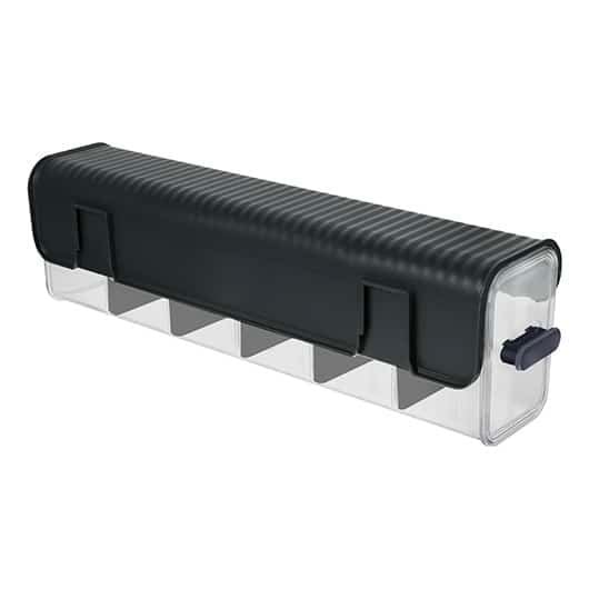 Organizador Multiuso Tipo Gaveta Transparente Com Tampa Preta