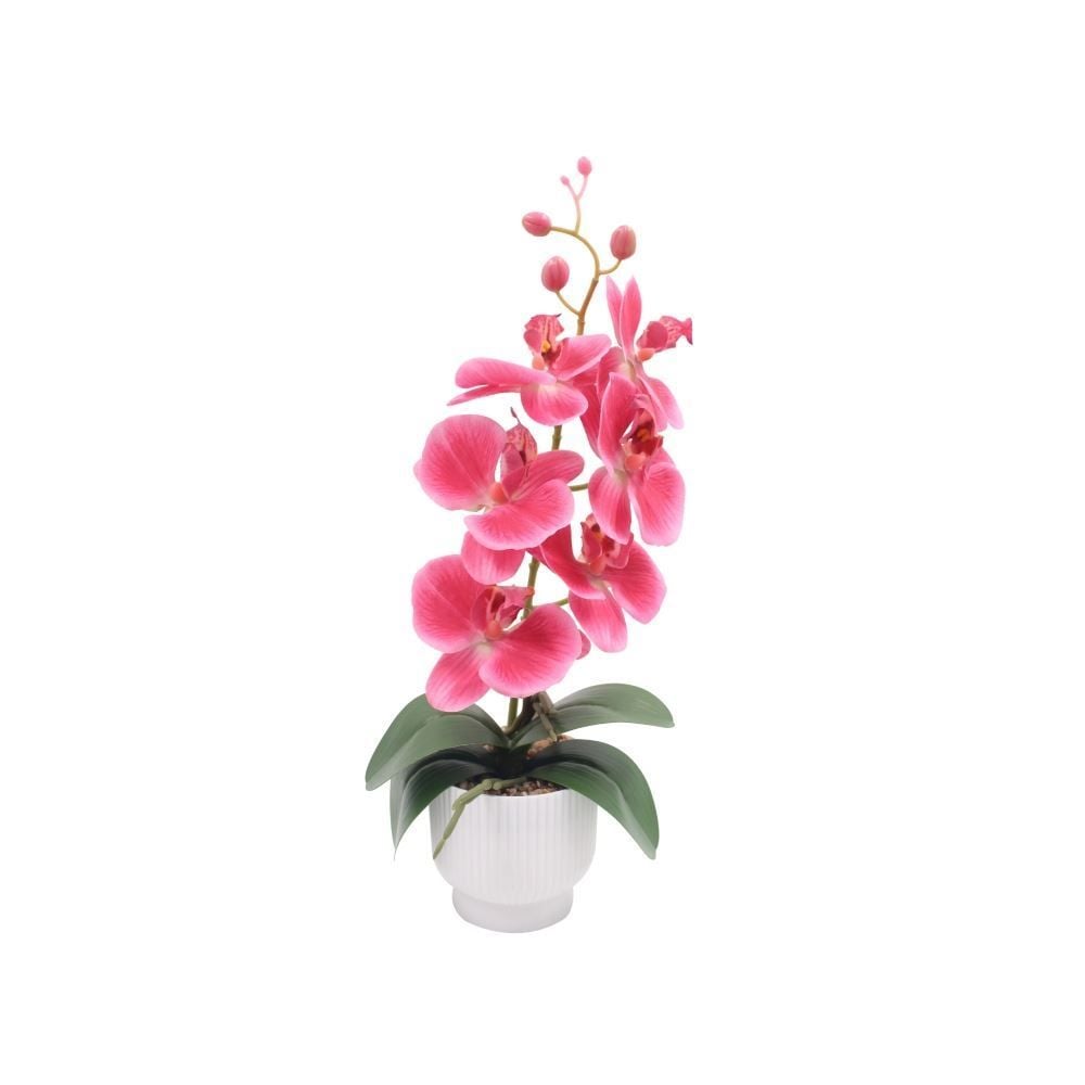 Orquídea Artificial Com Vaso Havan Casa 40 Cm - Sortido
