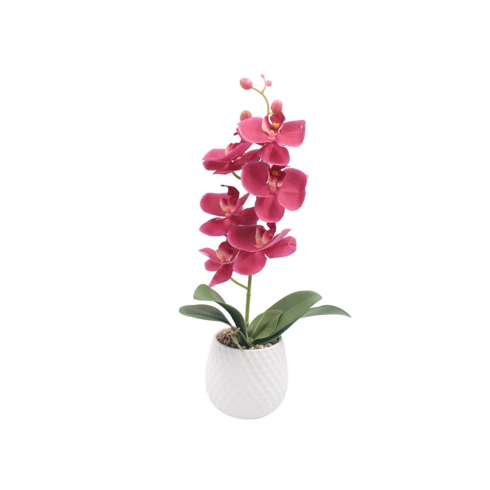 Orquídea Artificial Com Vaso Havan Casa 42 Cm - Sortido