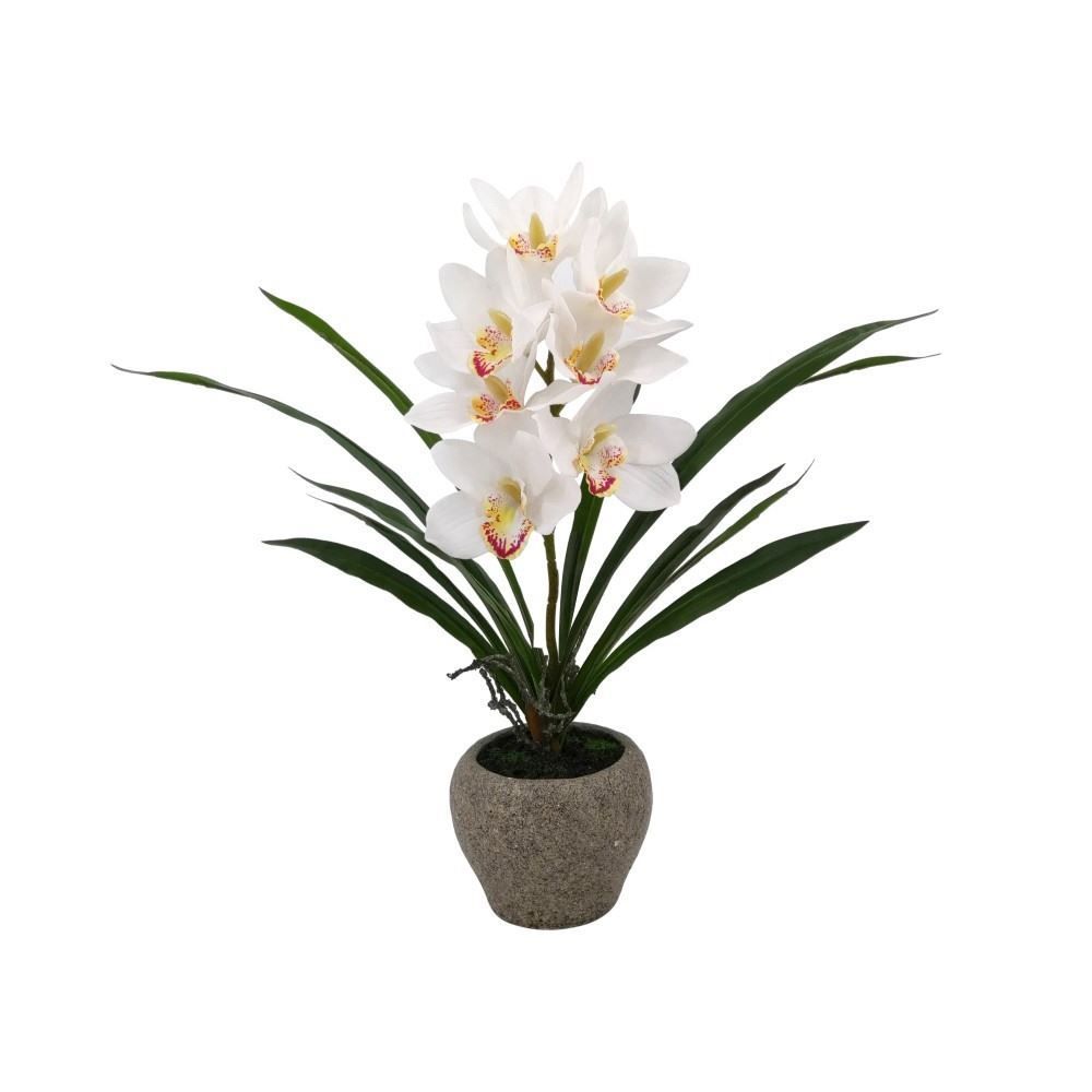 Orquídea Artificial com Vaso Havan Casa 45Cm - Sortido