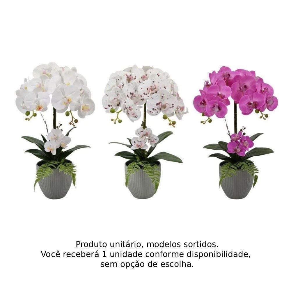 Orquídea Artificial com Vaso Havan Casa 54 cm - Sortido