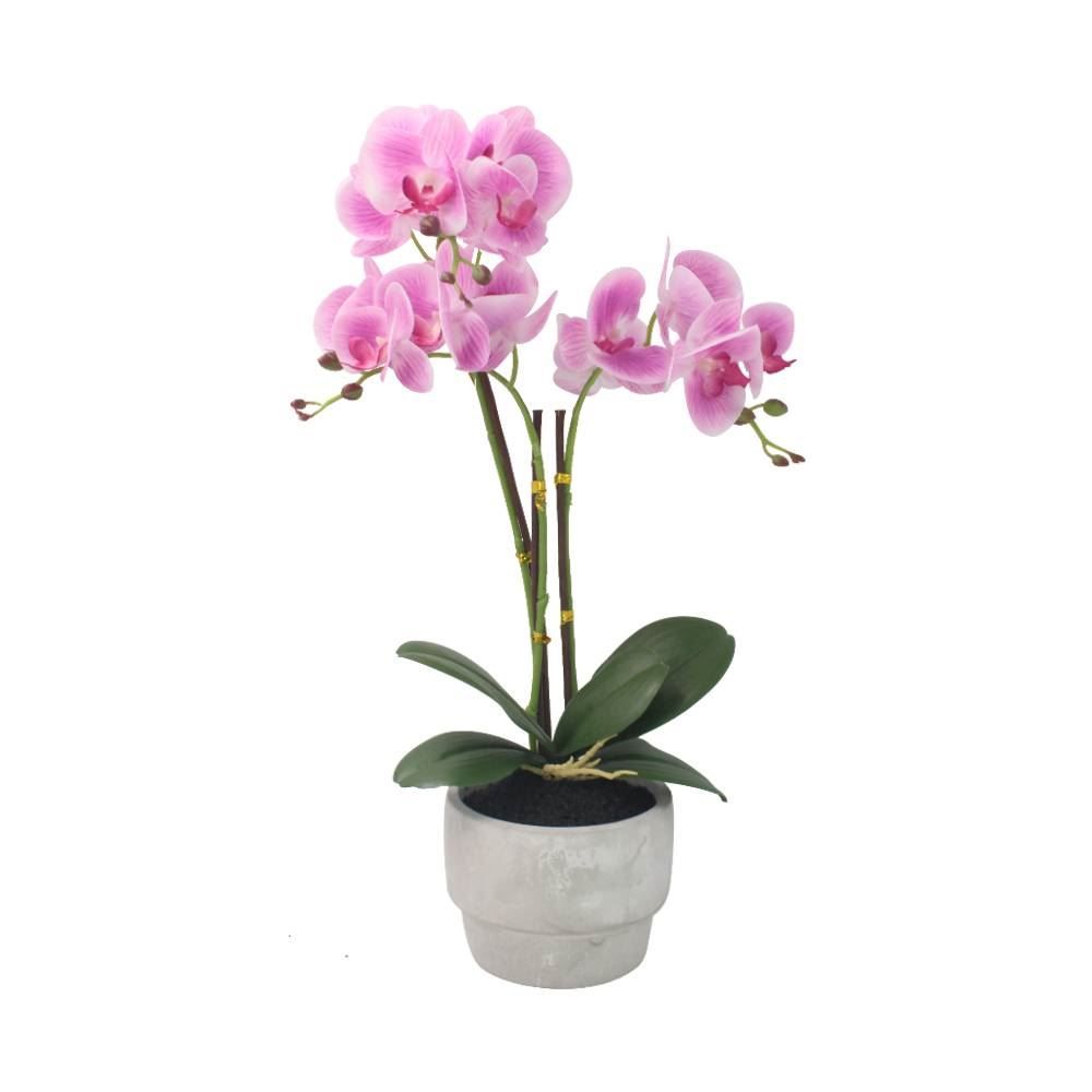 Orquídea Artificial Com Vaso Havan Casa 56Cm - Sortido