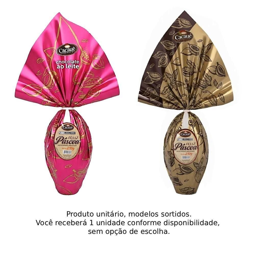 Ovo de Páscoa Ao Leite 210G - Cacauê