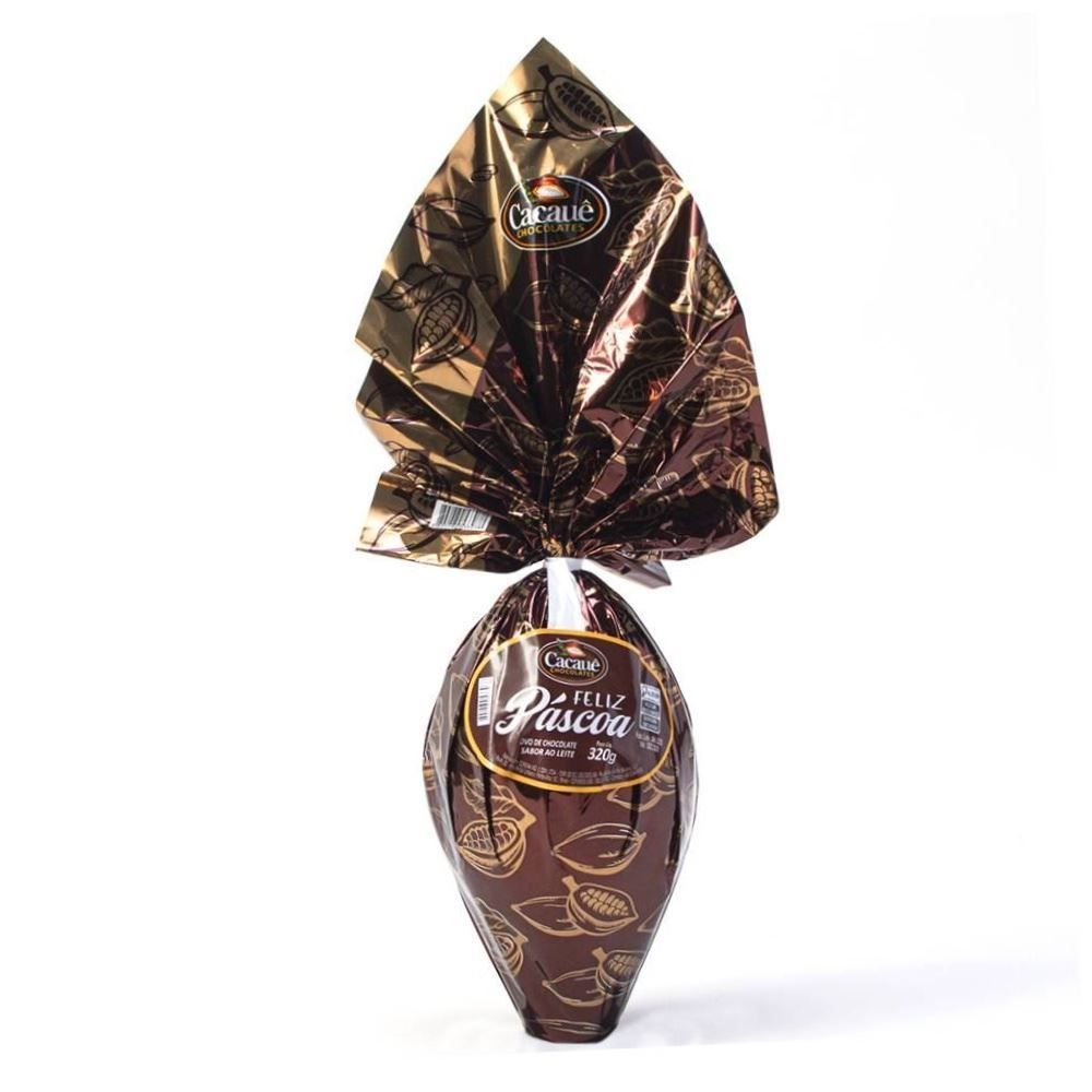 Ovo de Páscoa Ao Leite Cacauê 320G - Sortido