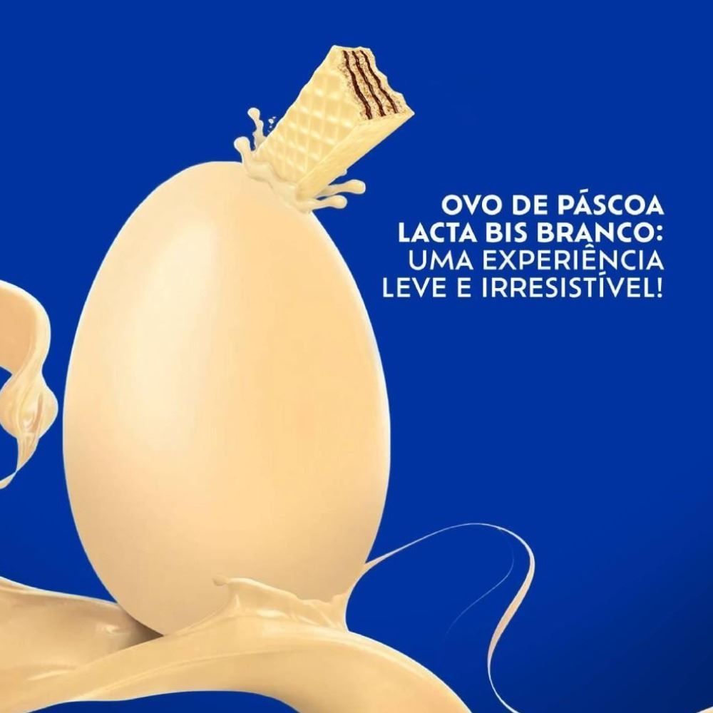 Ovo de Páscoa Bis Branco Lacta - 234g