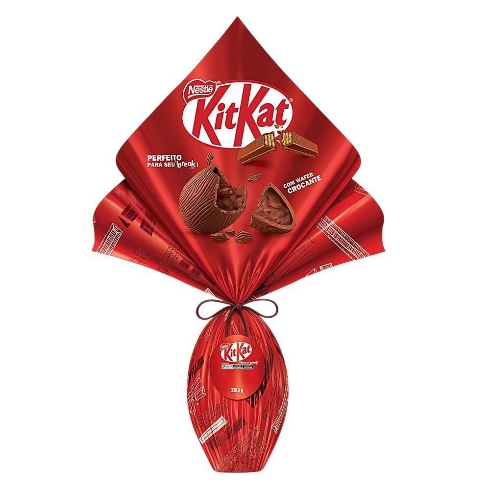 Ovo de Páscoa Kit Kat Ao Leite Nestlé - 338,5g