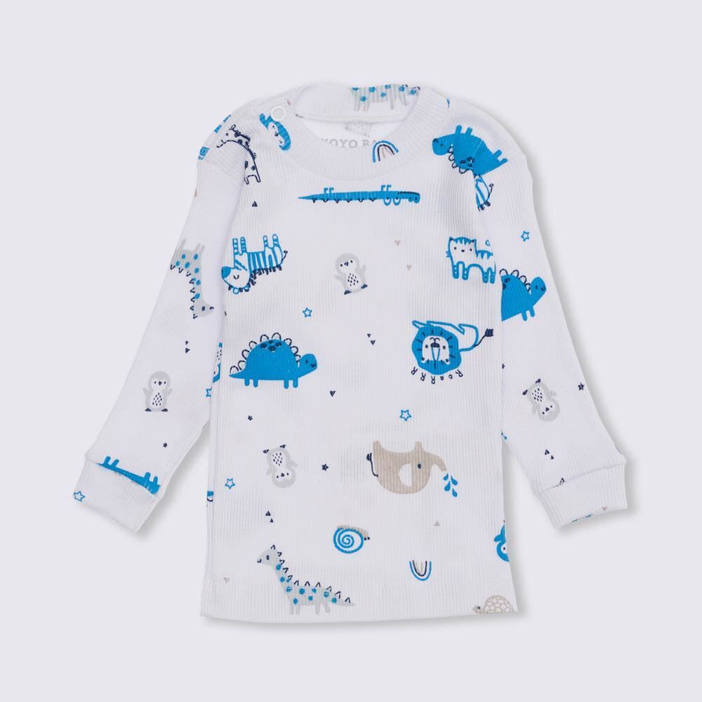 Pagão Recém Nascido Canelado Longo Yoyo Baby