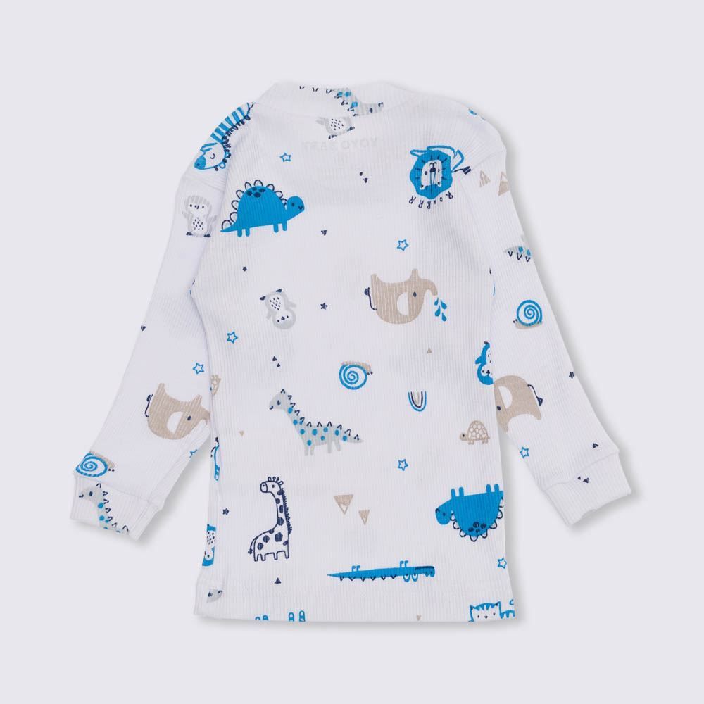 Pagão Recém Nascido Canelado Longo Yoyo Baby