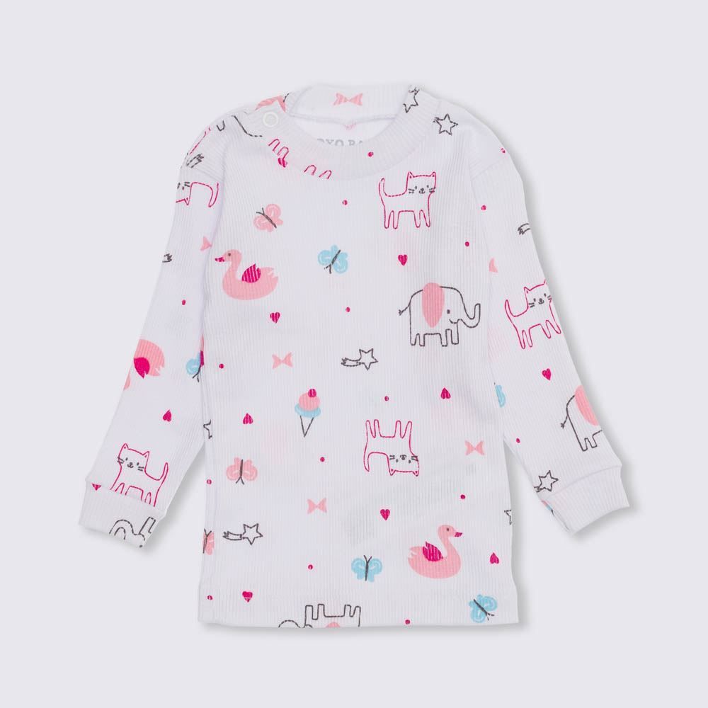 Pagão Recém Nascido Longo Canelado Yoyo Baby