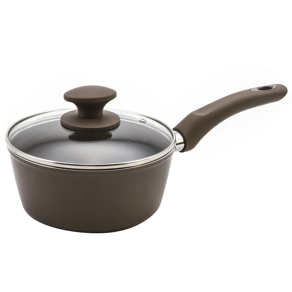 Panela De Alumínio Revestimento Cerâmico Indução Optima Havan Casa 1,6 L - Camurça