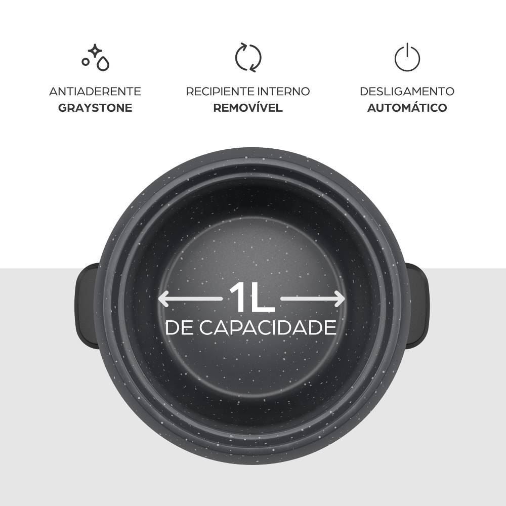 Panela de Arroz Elétrica WAP 400W 1 Litro WRC1000