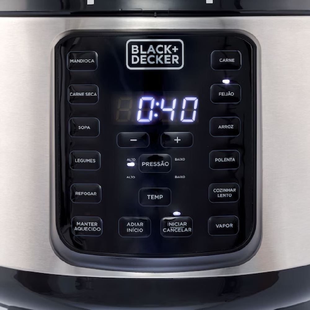 Panela De Pressão Elétrica Black And Decker 5 Litros Digital PP900