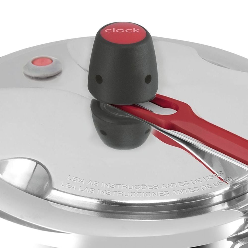 Panela de Pressão Original+ Fechamento Interno Clock - 4,5 Litros