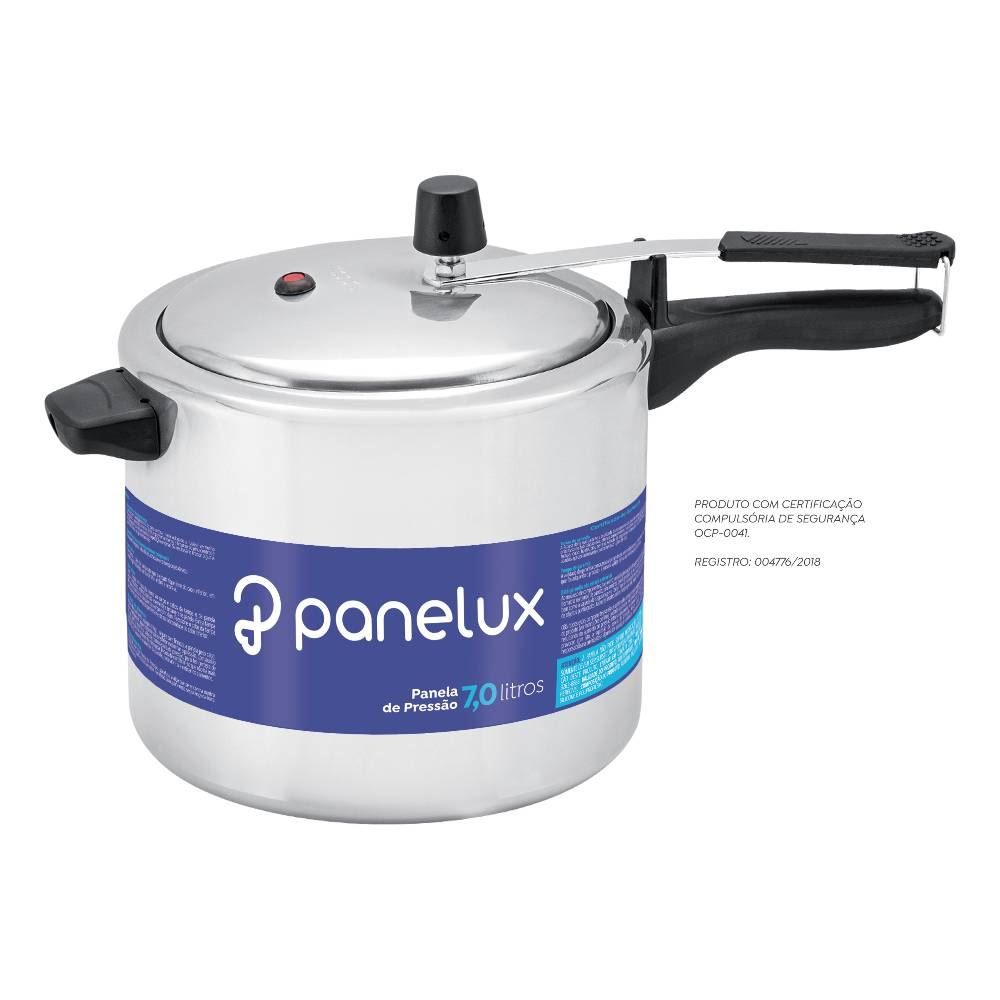 Panela De Pressão Panelux 7 Litros - Polida