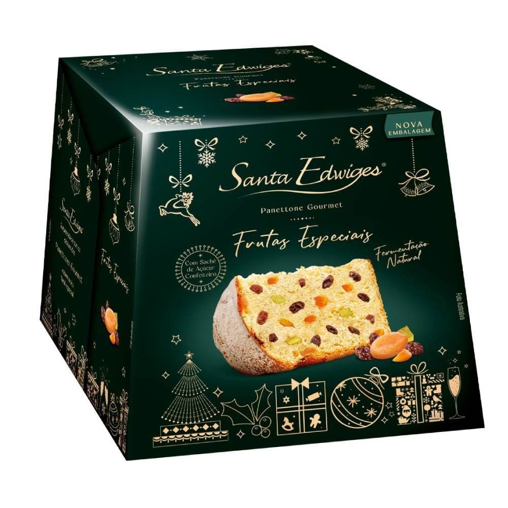Panettone Gourmet Frutas Especiais Santa Edwiges - 400g