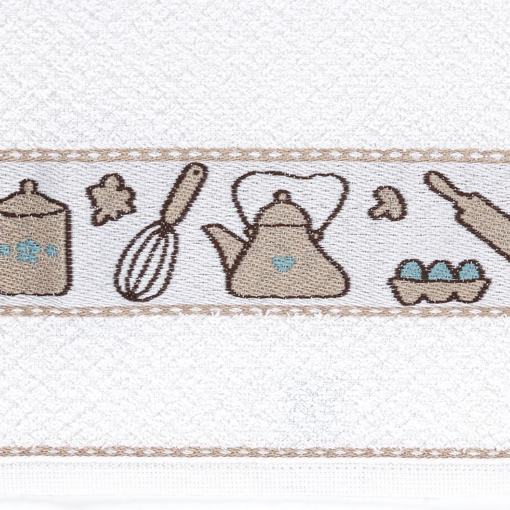 Pano De Copa 100% Algodão Gourmet Havan Casa 1 Pç - Cozinha Azul