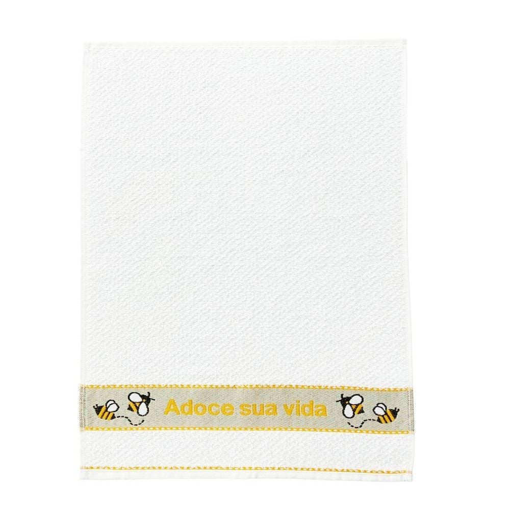 Pano De Copa 100% Algodão Gourmet Havan Casa - Abelhas Doces