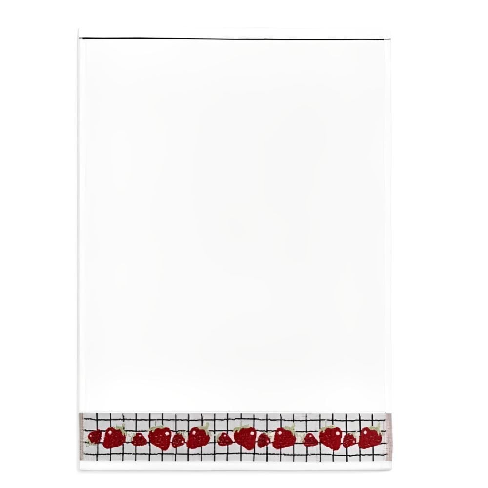 Pano De Copa 46X65 Cm Jacquard Karsten - Morangos 