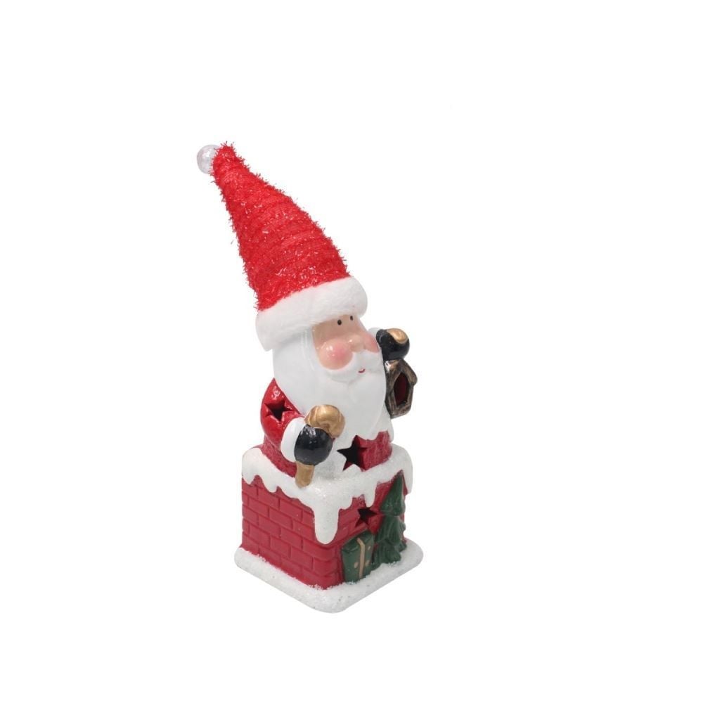 Papai Noel Com Led Havan Casa - 15 Cm