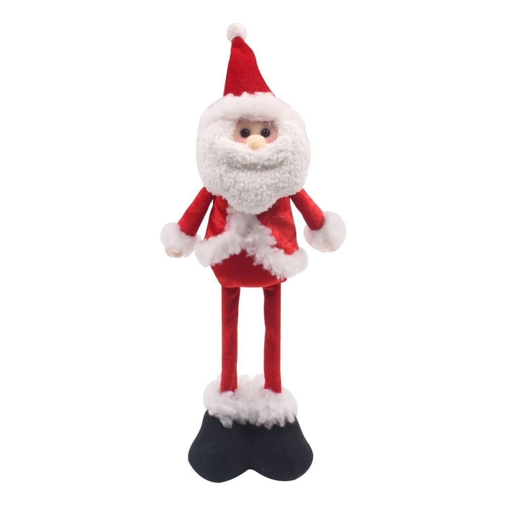 Papai Noel Em Pé Vermelho Havan Casa - Liso 