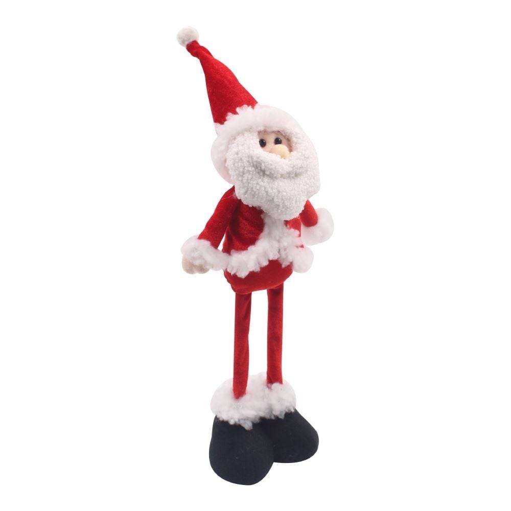 Papai Noel Em Pé Vermelho Havan Casa - Liso 