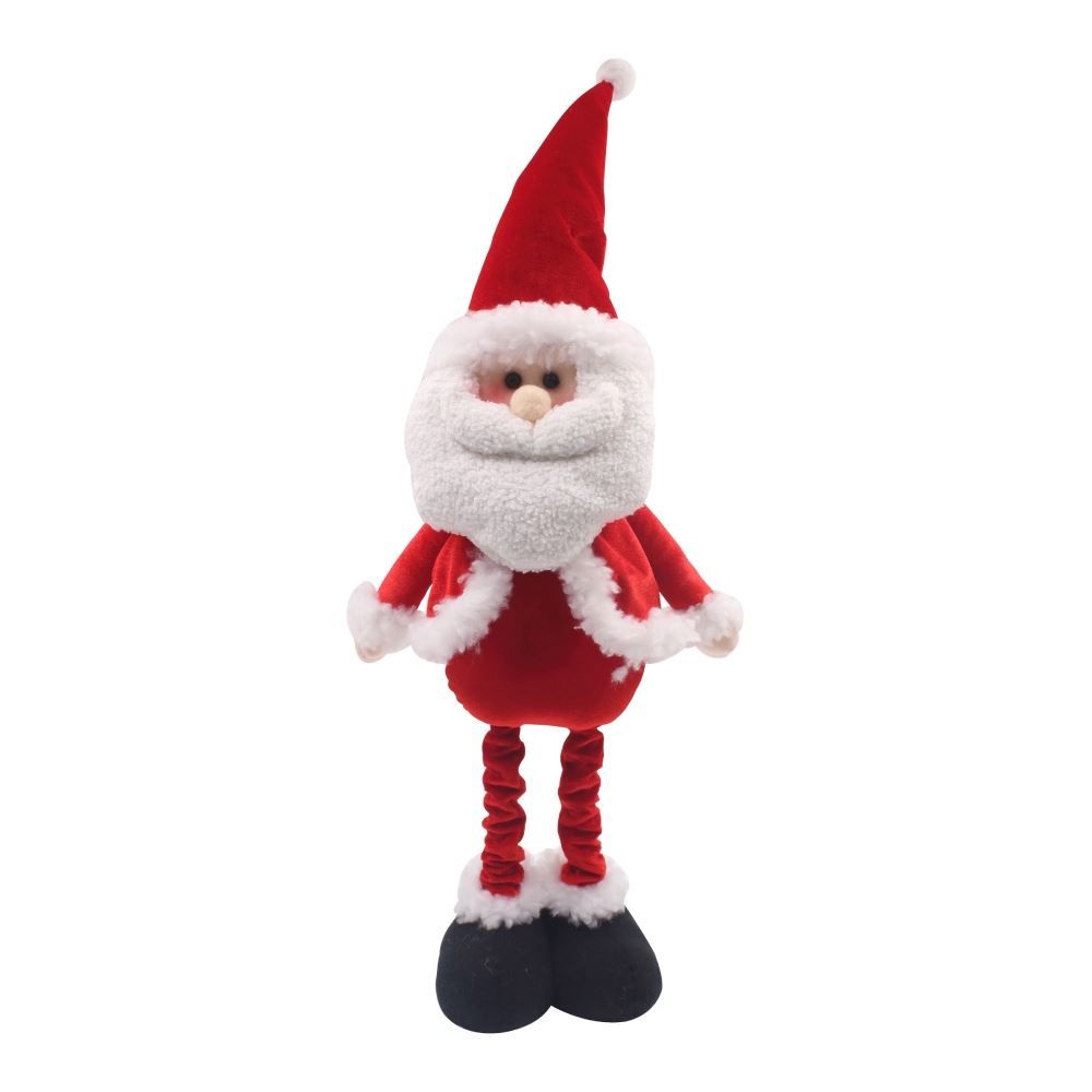Papai Noel Extensível Havan Casa 80Cm - Vermelho