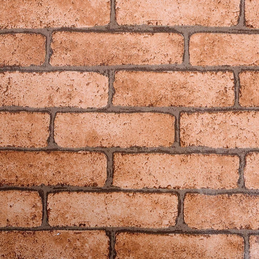 Papel Adesivo Auto Colante 0,45X2,00 M Havan - Tijolo Clássico