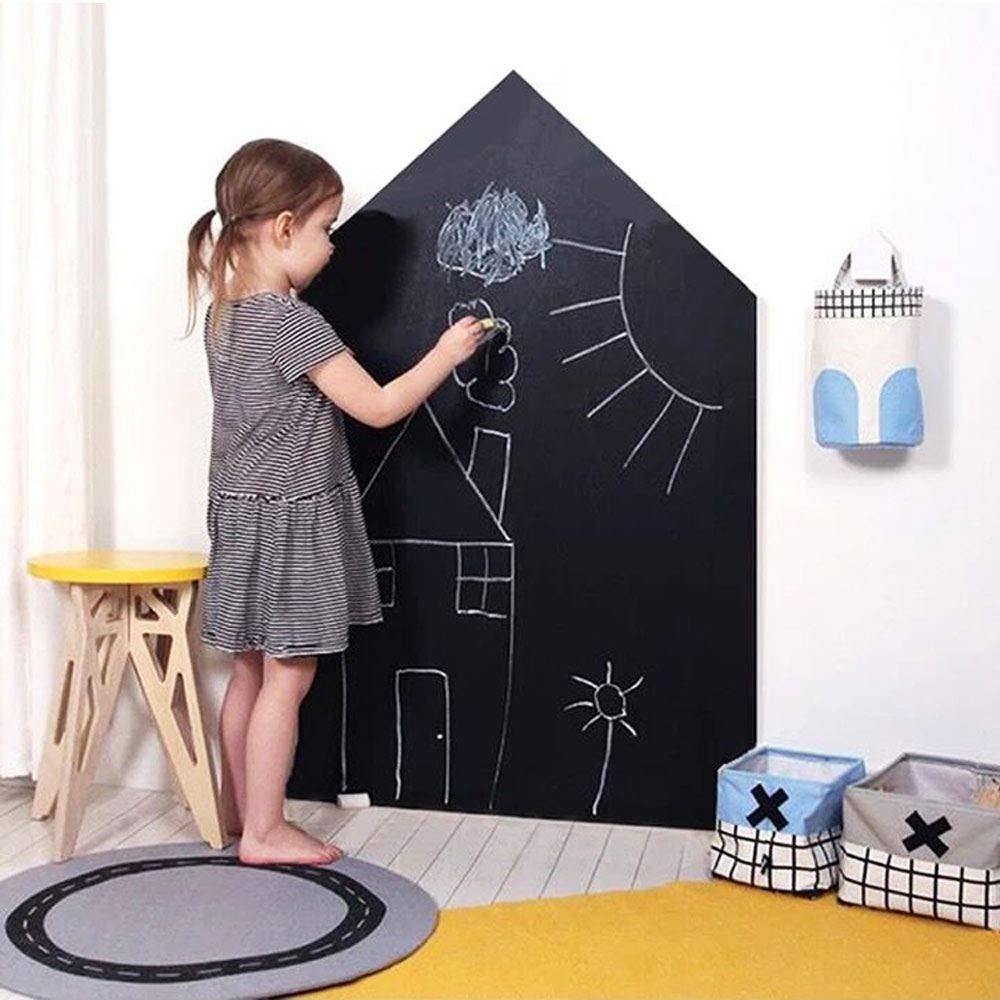 Papel Adesivo Auto Colante 45X200 Cm Havan Casa - Lousa Preta