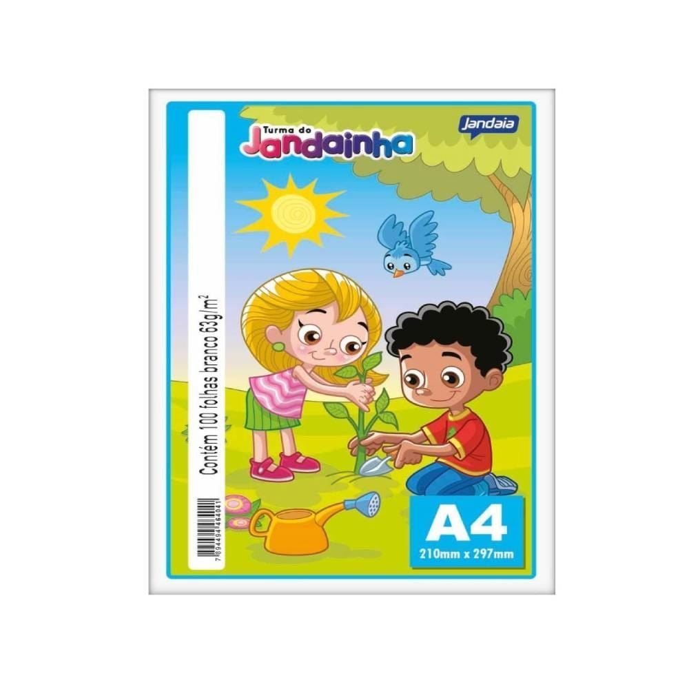 Papel Sulfite A4 Jandainha 100 Folhas Jandaia - Branco