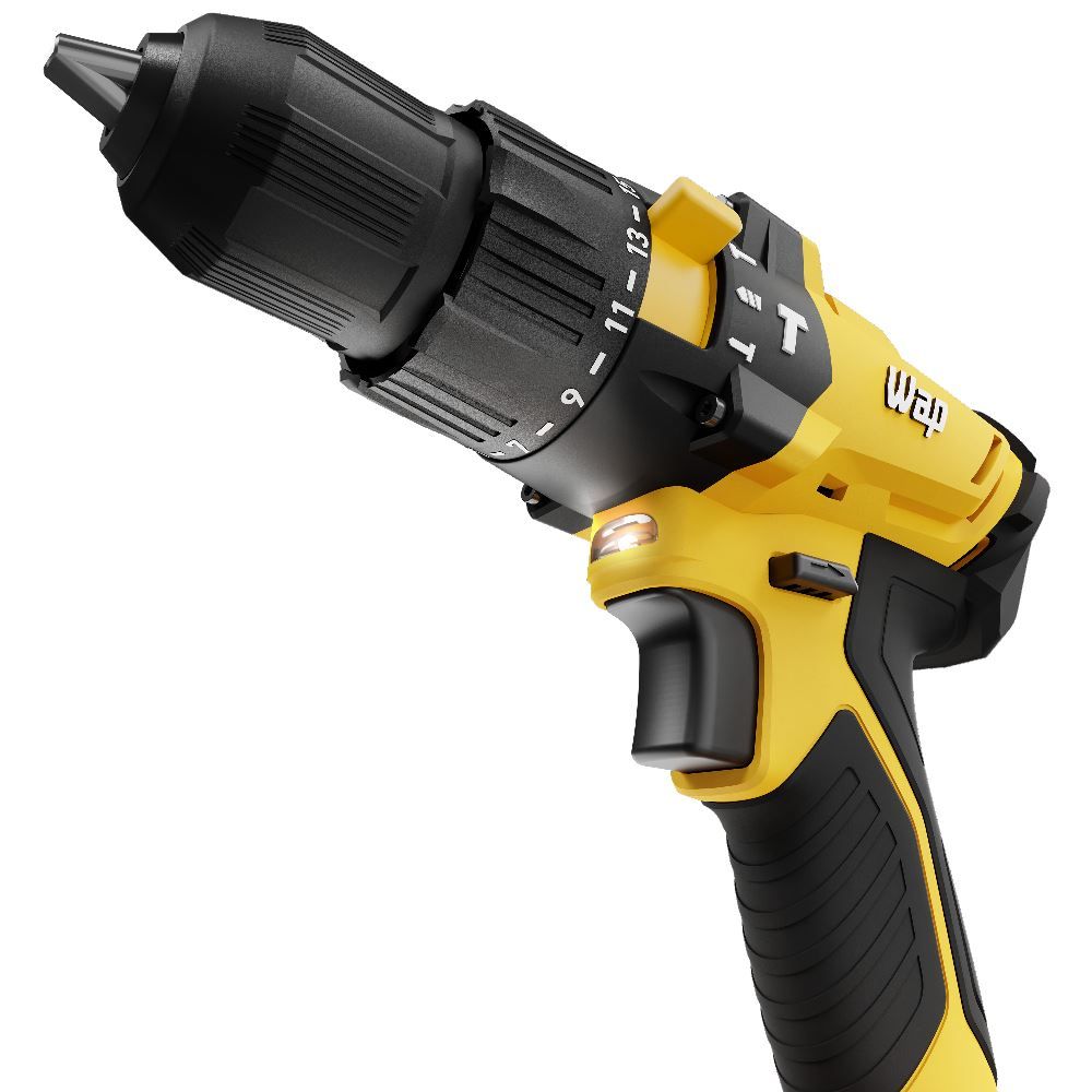 Parafusadeira e Furadeira 3/8” Wap K21 Id02 21V Torque 45Nm