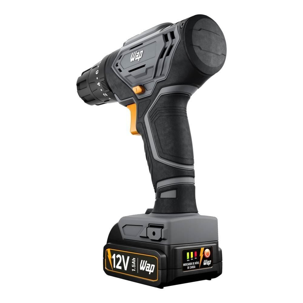Parafusadeira e Furadeira de Impacto Wap 12V Wf 12K4.2 - Bivolt