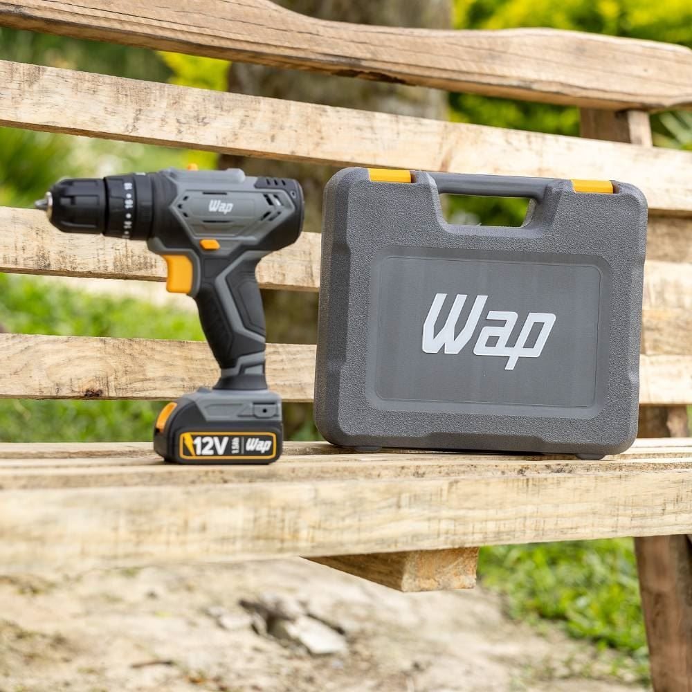 Parafusadeira e Furadeira de Impacto Wap 12V Wf 12K4.2 - Bivolt