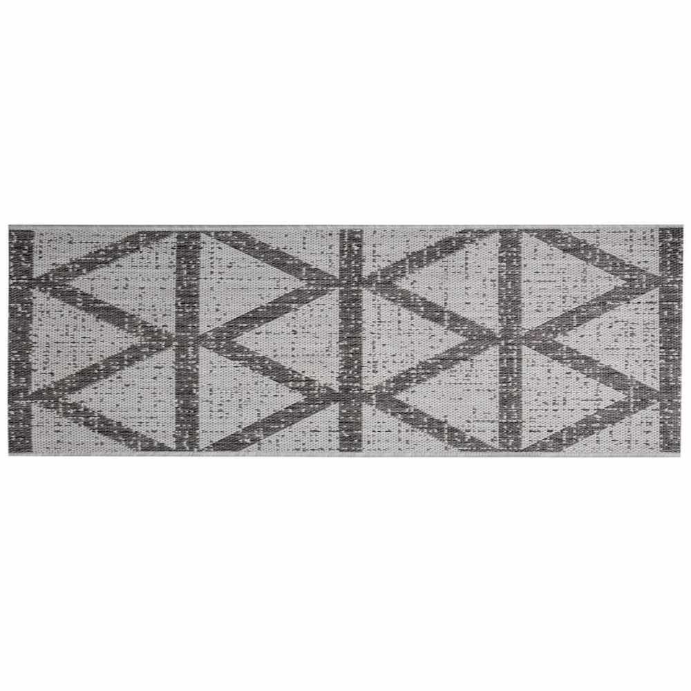 Passadeira Para Quarto E Sala Amazonas 0,67X2,00 M Havan Casa - Geométrico Cinza