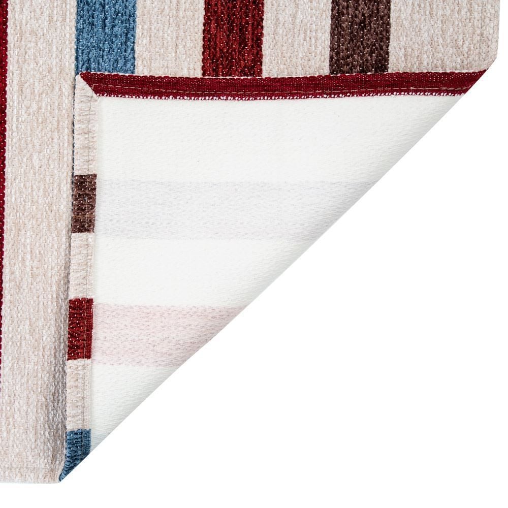 Tapete Chenile 0,75X1,6 M Havan Casa - Off White Listrado