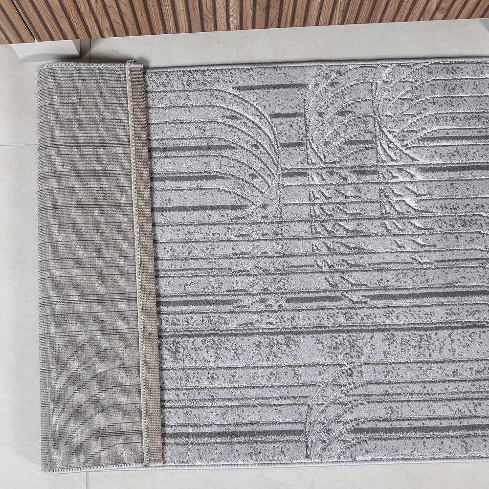 Passadeira Quarto E Sala Lucca 0,67X1,80 M Havan Casa - Cinza Elegance 