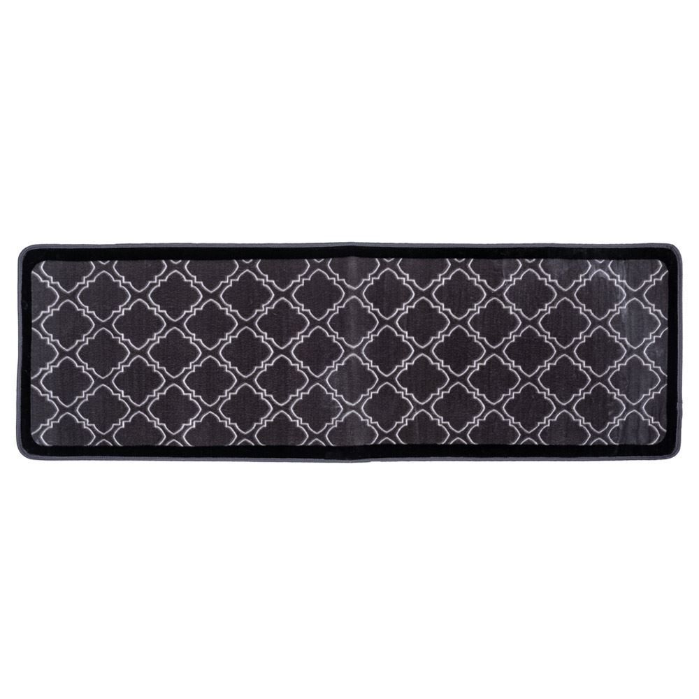 Passadeira Sevilha 60X1,80M Para Sala E Quarto - Ladrilho Taupe