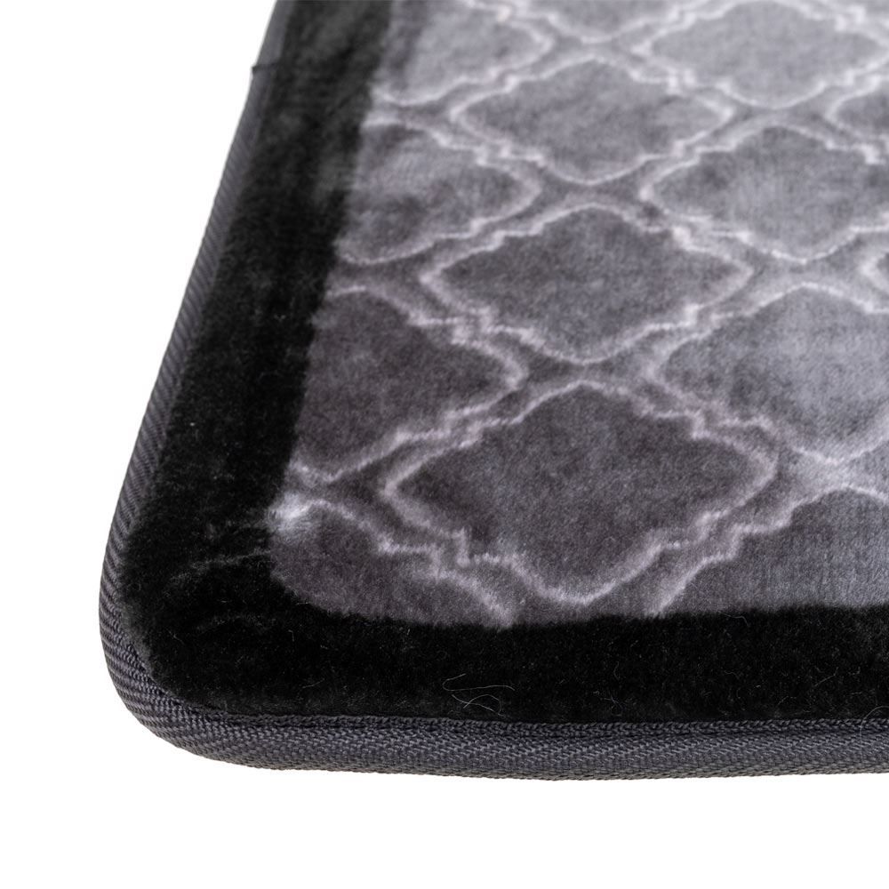 Passadeira Sevilha 60X1,80M Para Sala E Quarto - Ladrilho Taupe