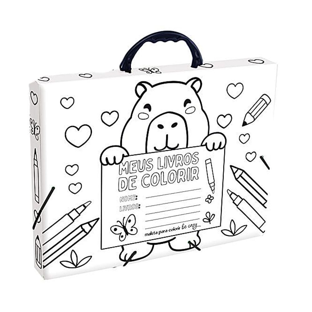 Pasta Maleta A4 para Colorir Be Capy Dello - Sortido