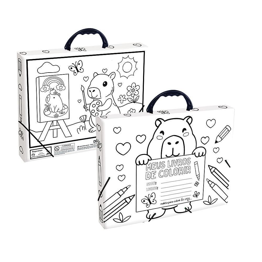 Pasta Maleta A4 para Colorir Be Capy Dello - Sortido