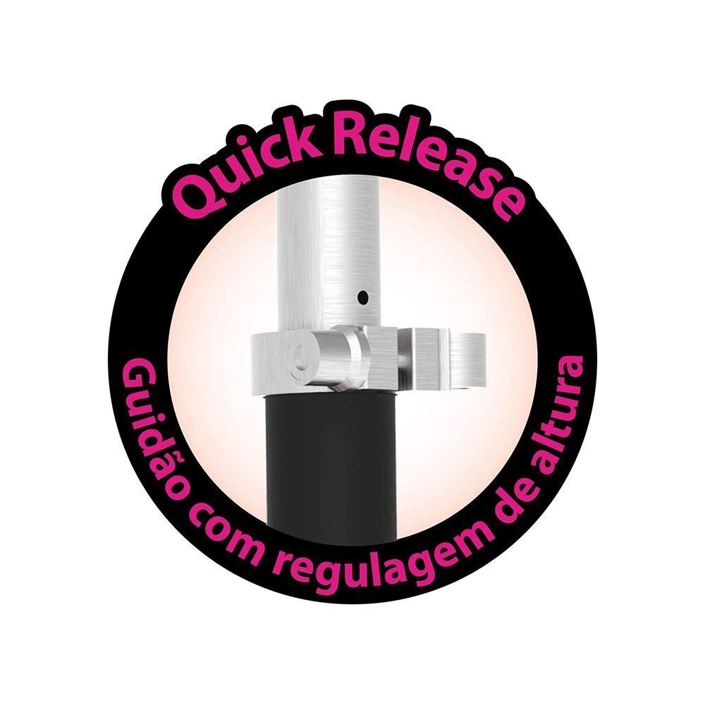 Patinete Infantil Bandeirante Skatenet Max Rosa - 1531