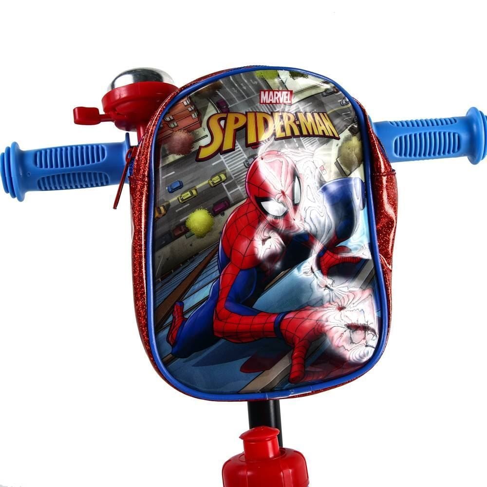 Patinete Spiderman 3 Rodas Com Garrafa E Mochila Havan Toys - HBR0590