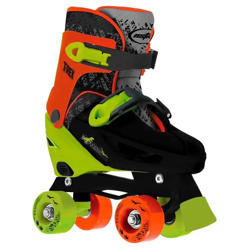 Patins 4 Rodas Médio 35 A 38 Quad Dinossauro Astro Toys - 9034