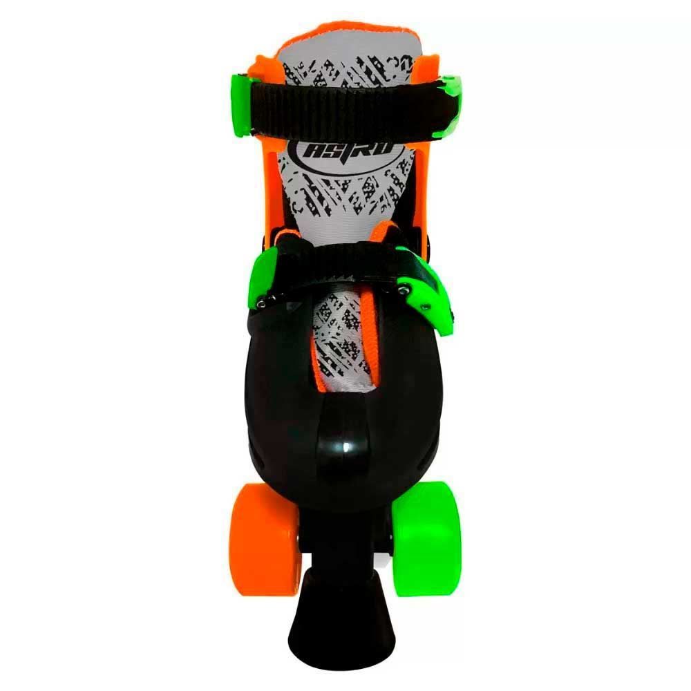 Patins 4 Rodas Médio 35 A 38 Quad Dinossauro Astro Toys - 9034