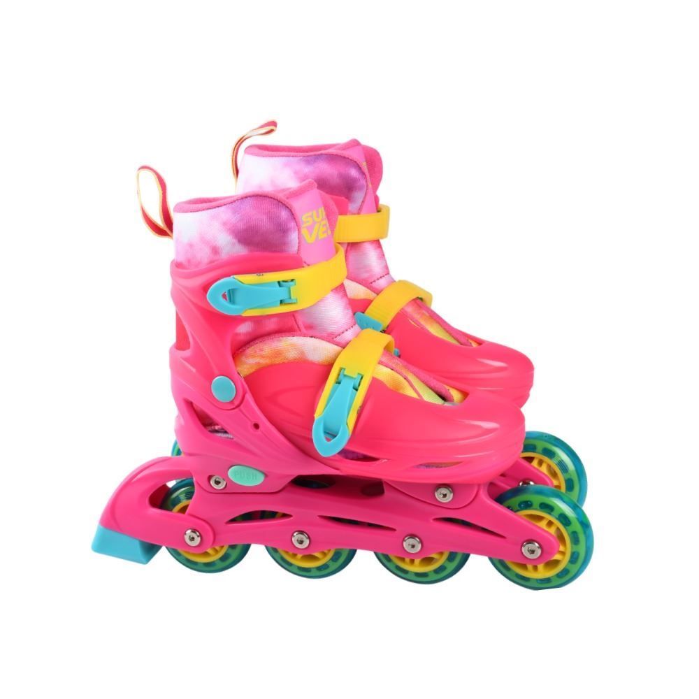 Patins Feminino 2 Em 1 Ajustável 32 A 35 Havan Toys - HBR0883