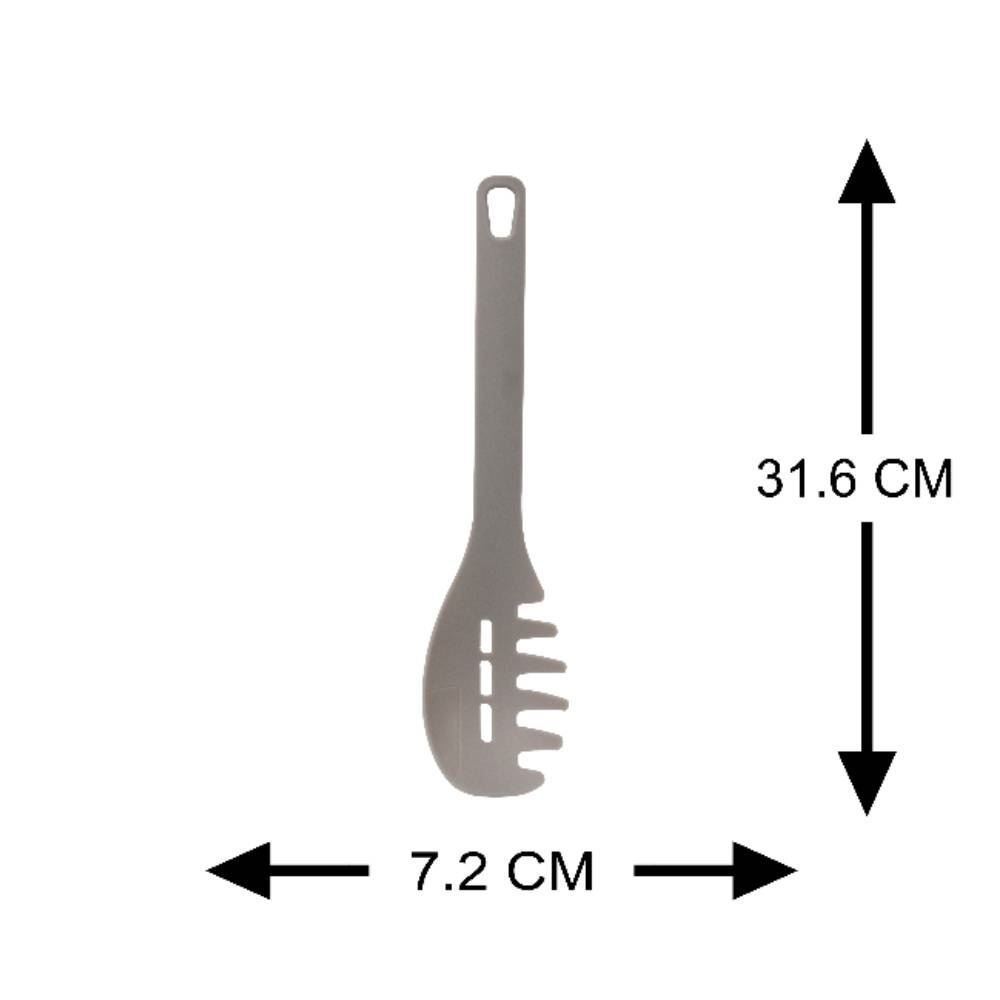 Pegador De Macarrão Nylon Havan Casa - Cinza