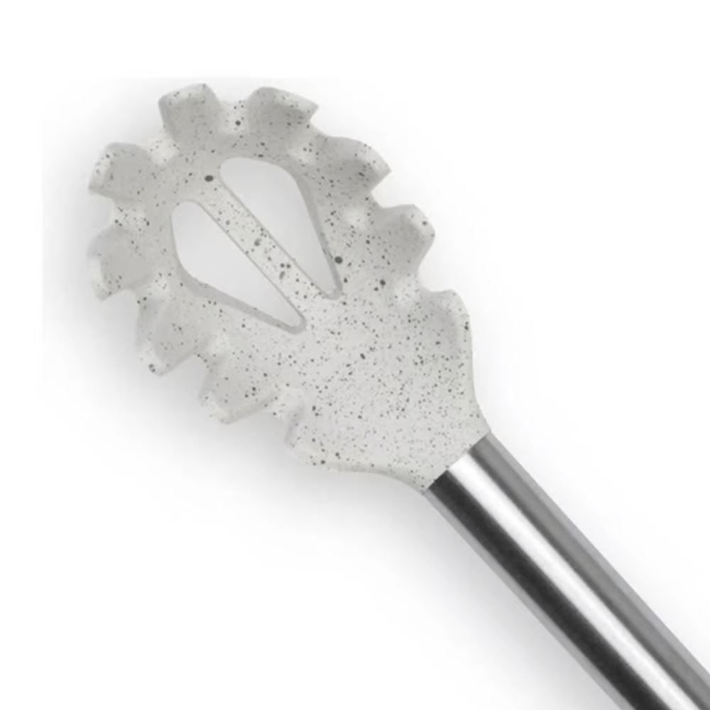 Pegador De Massa Silicone E Cabo Em Aço Inox Brinox 33 Cm - Vanilla