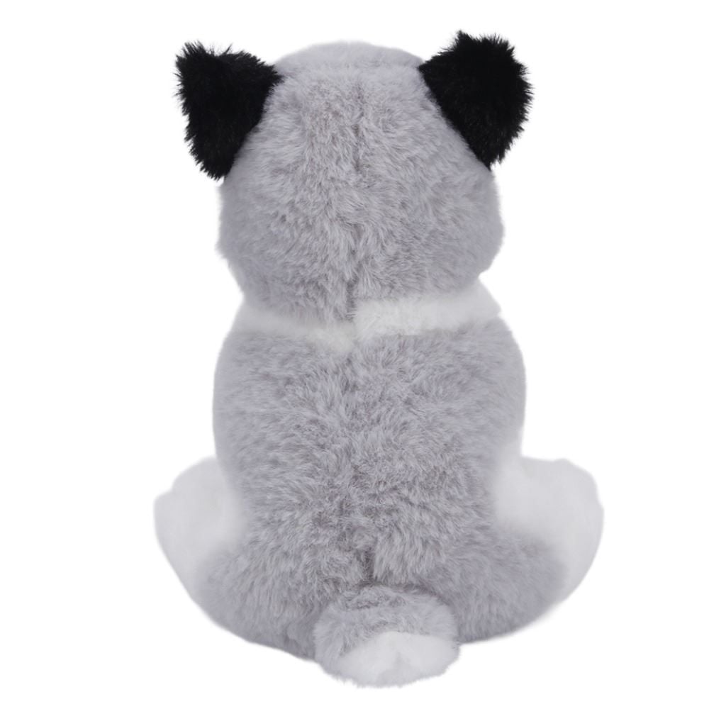 Pelúcia Cachorro Husky Sentado Cinza - Havan Toys