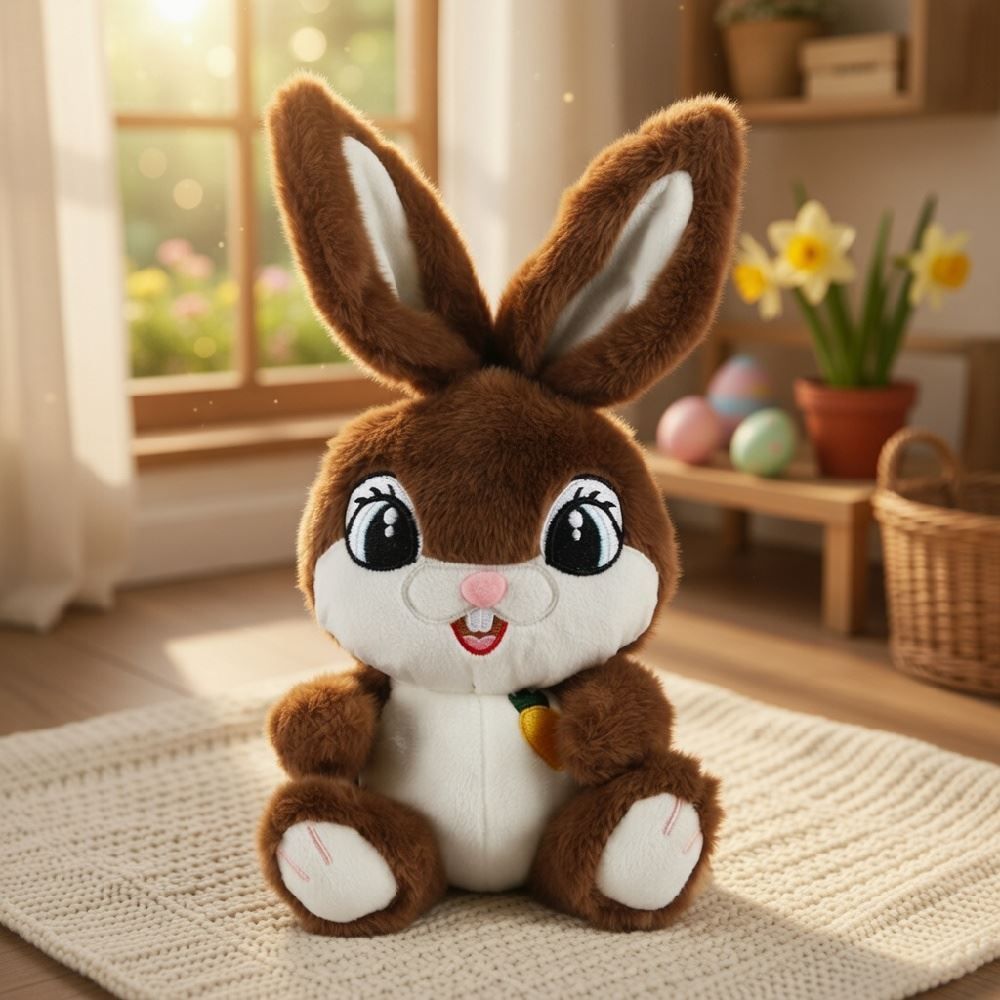 Pelúcia Coelho Feliz com Orelha Grande Havan Toys - Sortido