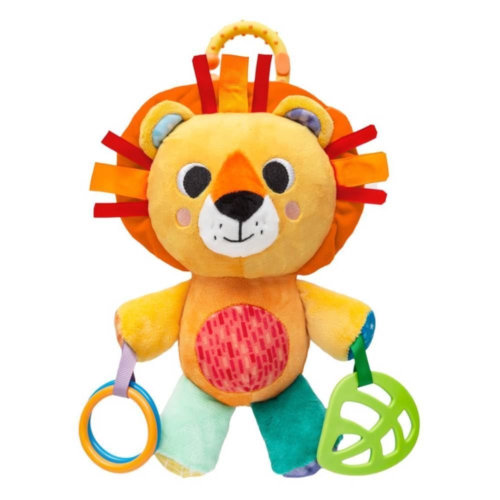 Pelúcia Leão Treme-Treme Buba - Laranja