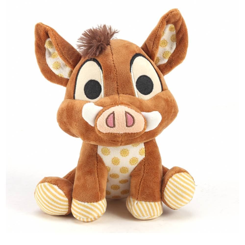 Pelúcia Pumba 20 Cm Disney - Marrom